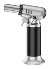 GF-907A Culinary torch with clear gas tank